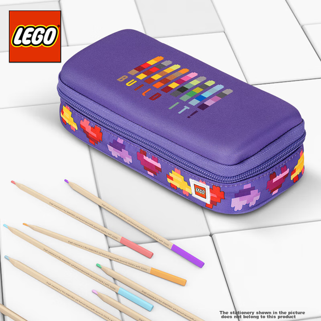 Пенал LEGO 21×10×6 см Violet (20027) - изображение 9