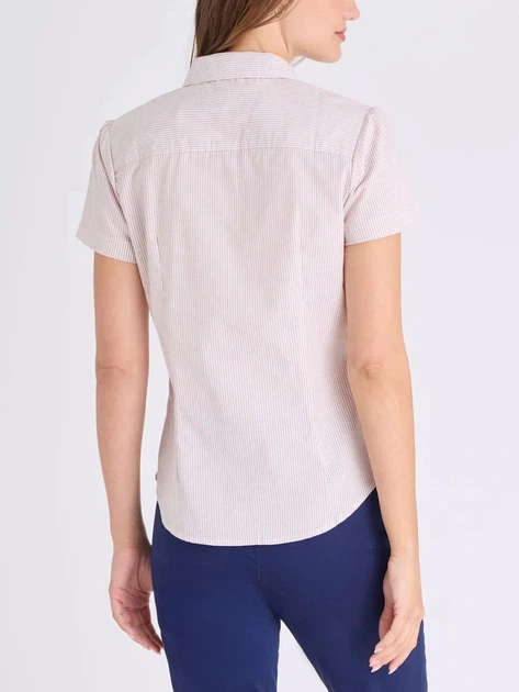 Сорочка бавовняна жіноча U.S. Polo Assn 21H0044-NA00A (WARM TAUPE) M Бежева (786662564363) - зображення 2