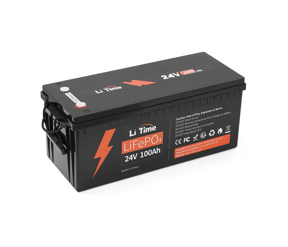 Акумулятор LiFePO4 25.6V 100Ah, 2560Wh, BMS 100A, Li-TIME - Фото 1 Акумулятор LiFePO4 25.6V 100Ah, 2560Wh, BMS 100A, Li-TIME - зображення 1