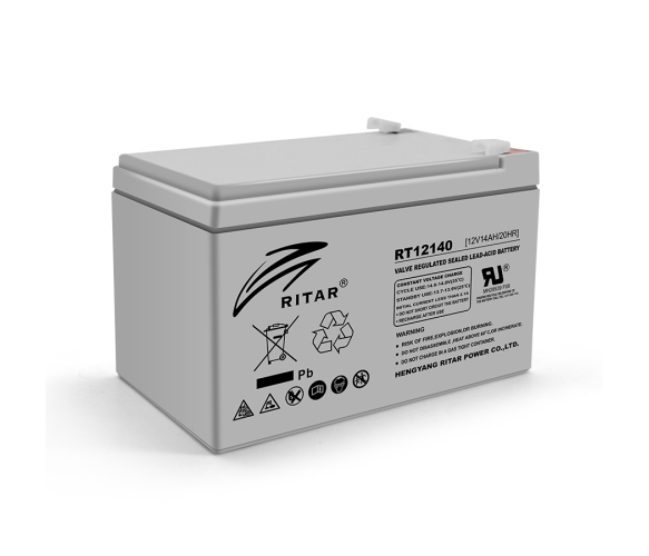 Аккумулятор AGM 12V 14Ah Ritar RT12140H (06236) - Фото 1 Аккумулятор AGM 12V 14Ah Ritar RT12140H (06236) - изображение 1