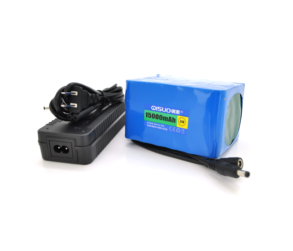 Акумулятор Li-ion 24V 15Ah QiSuo збірка 18650 із зарядним пристроєм - Фото 1 Акумулятор Li-ion 24V 15Ah QiSuo збірка 18650 із зарядним пристроєм - зображення 1