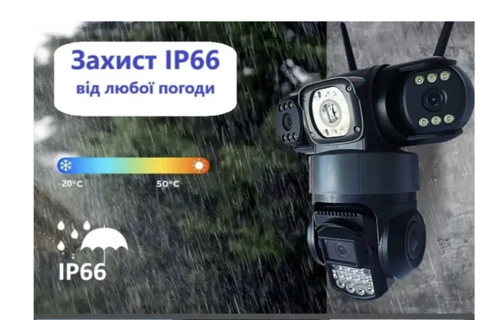 Уличная поворотная IP-камера 4G EVKVO Pro (3 объектива, 15 Мп) - изображение 8