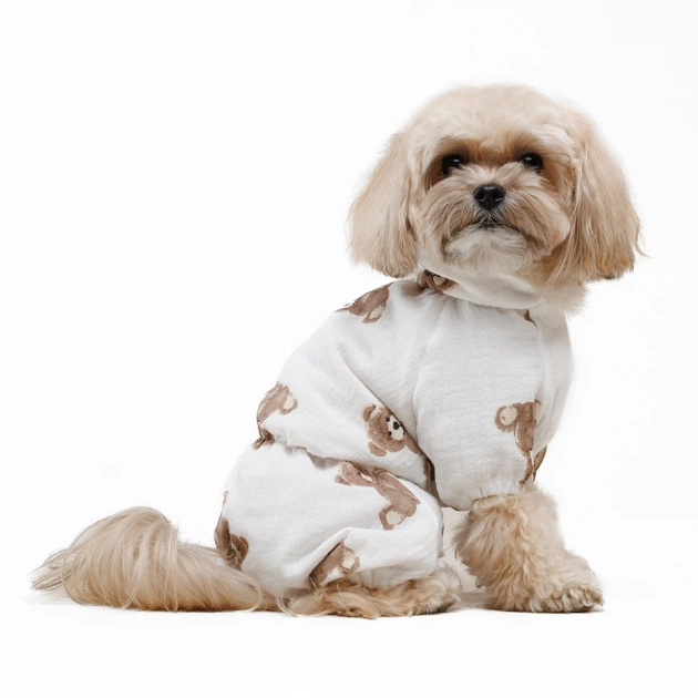 Комбінезон для собак Pet Fashion Pluto S - білий - Фото 5 Комбінезон для собак Pet Fashion Pluto S - білий - изображение 5