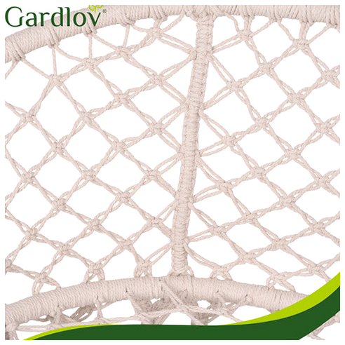 Качели двухместные 300 кг для сада и дома 3 подушки кремовые Gardlov PR-393 - Фото 6 Качели двухместные 300 кг для сада и дома 3 подушки кремовые Gardlov PR-393 - изображение 6
