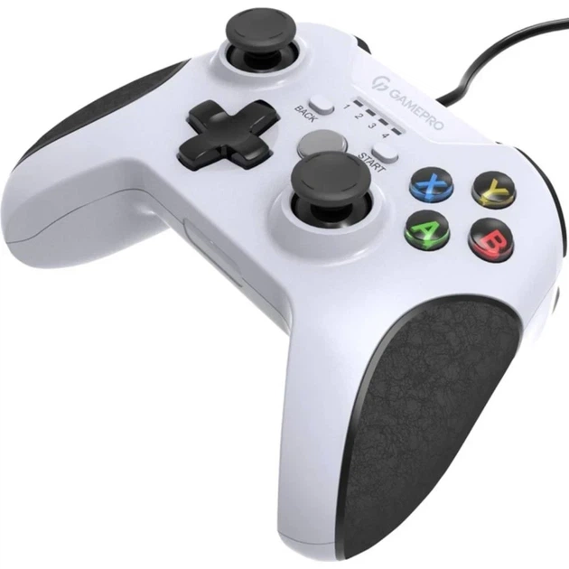 Геймпад GamePro MG450W USB White/Black (MG450W) UA - Фото 4 Геймпад GamePro MG450W USB White/Black (MG450W) UA - изображение 4