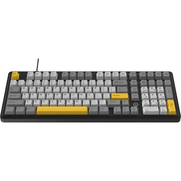 Клавіатура USB Ajazz AK980 MAX Magnetic switches Black/Grey/Yellow (AK980-MAX-M-BGY) UA - зображення 4
