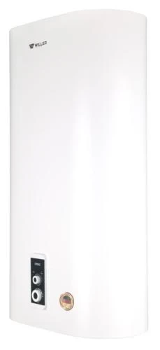 Водонагрівач Willer EVH80R Spring, 2000W, 80л, універсальний, мокрий ТЕН, 2 ТЕНи, плаский, механічне керування, 3 режими потужності, зовнішній терморегулятор, бак титанокварцова емаль, С, 95.5х53х31см - изображение 3