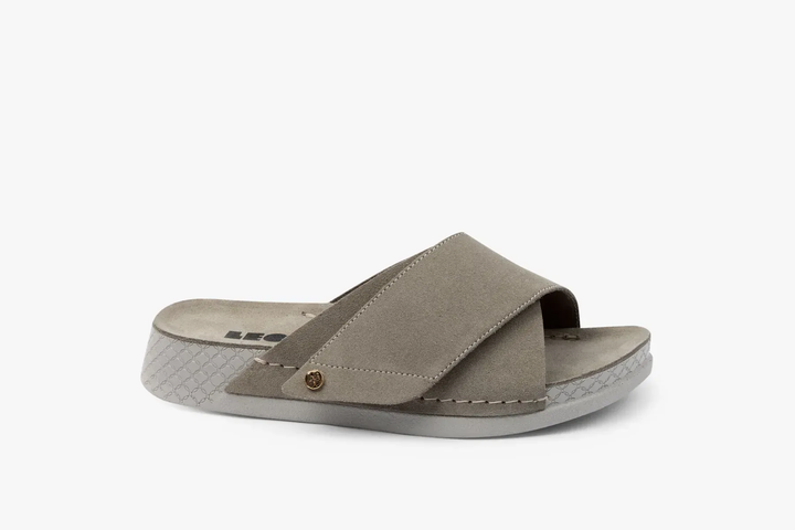 Шлепанцы женские Leon 510, серые, размер 36 - Фото 2 Шлепанцы женские Leon 510, серые, размер 36 - изображение 2