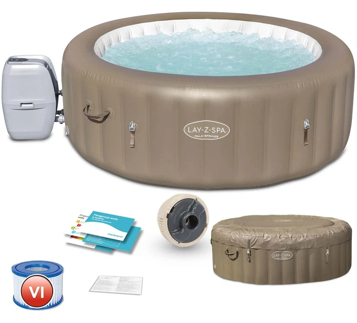 Dmuchane SPA Bestway Lay-Z Palm Springs 6 osobowe (60017) (6942138975901) - obraz 3