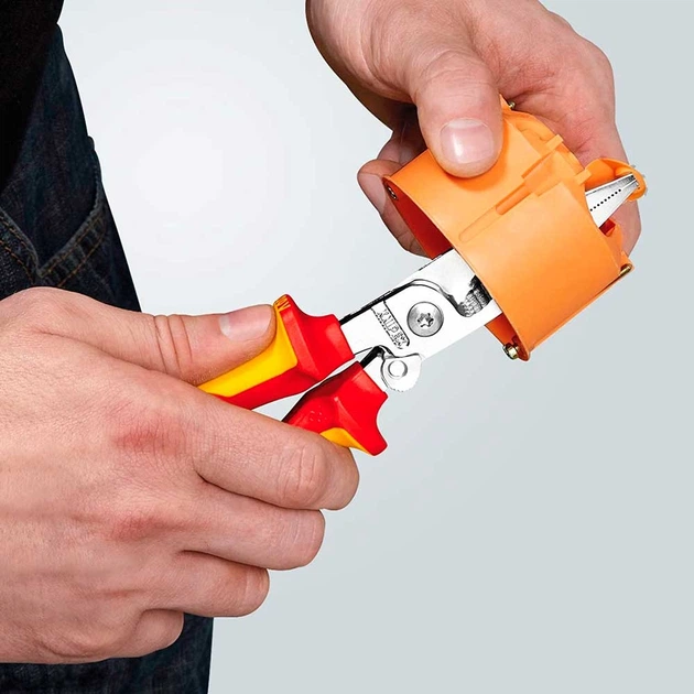 Клещи многофункциональные KNIPEX сталь 200мм диэлектрические (696427) - изображение 6