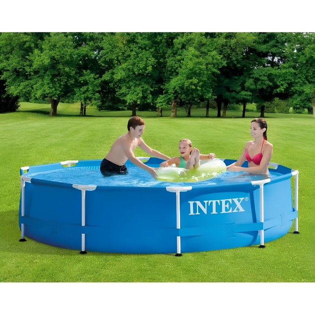 Intex 28200, каркасный бассейн 305 x 76 см Metal Frame Pool - изображение 4