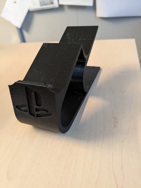 Настільна підставка для геймпадів PlayStation 4 DualShock та PlayStation 5 DualSense чорна - зображення 2