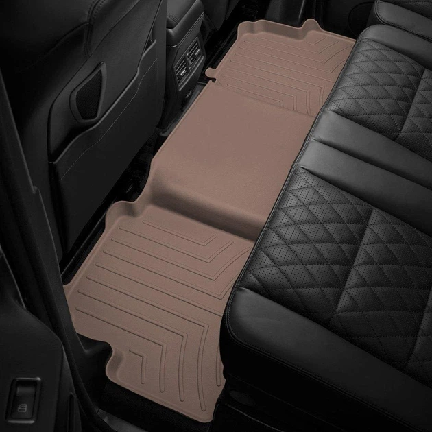 Коврики в салон Toyota Rav4 2016-, hybrid, с бортом, задние, бежевые, Weathertech 455103 - изображение 2