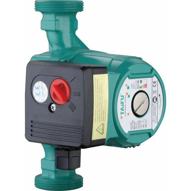 Насос циркуляційний Taifu GRS-25/60/180 Н=6М, Q=3,6кбМ, P=93Вт (з кабелем та гайками) (TF0079) - Фото 1 Насос циркуляційний Taifu GRS-25/60/180 Н=6М, Q=3,6кбМ, P=93Вт (з кабелем та гайками) (TF0079) - зображення 1