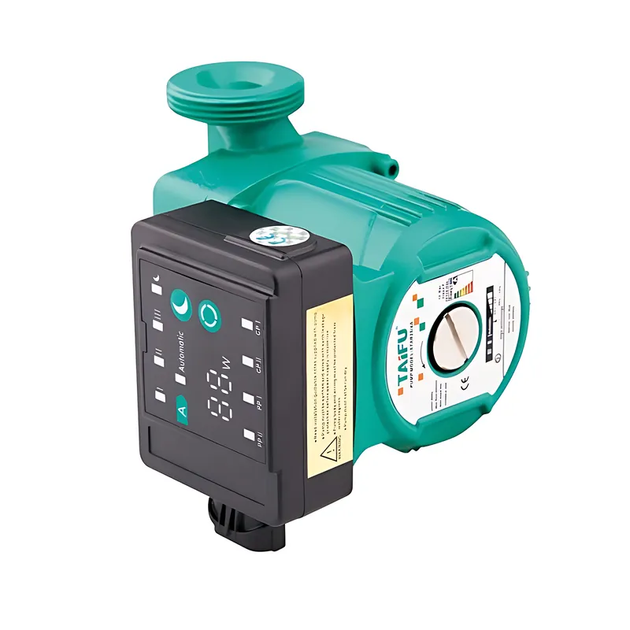 Насос циркуляційний енергозберігаючий Taifu star25/6A/130 Н=6М, Q=3,3кбМ, P=45Вт (з кабелем та гайками) (TF0082) - Фото 1 Насос циркуляційний енергозберігаючий Taifu star25/6A/130 Н=6М, Q=3,3кбМ, P=45Вт (з кабелем та гайками) (TF0082) - зображення 1
