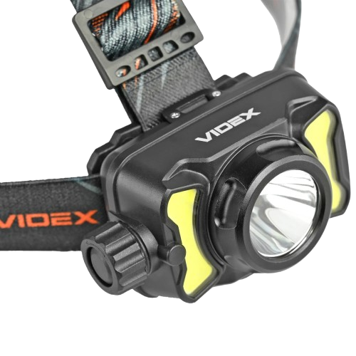 Ліхтар налобний VIDEX VLF-H147 час роботи до 18 годин 700Lm 5000K IP55 Чорний - зображення 3