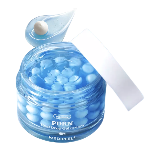 Крем для обличчя Medi-Peel Mooltox PDRN Hyal Drop антивіковий з PDRN і пептидами, 50 мл - Фото 2 Крем для обличчя Medi-Peel Mooltox PDRN Hyal Drop антивіковий з PDRN і пептидами, 50 мл - изображение 2