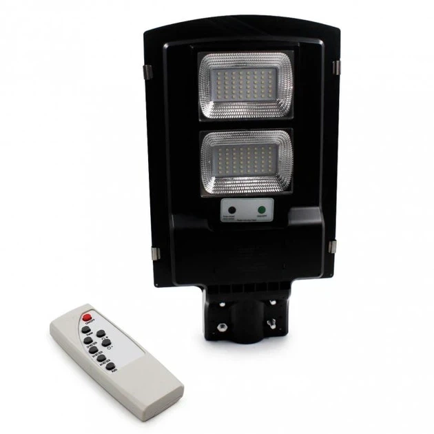 Ліхтар вуличний UKC Solar Street Light на акумуляторі з сонячної панелі на стовп з пультом ДК 20000 mAh Чорний (MX-00005459) - зображення 2