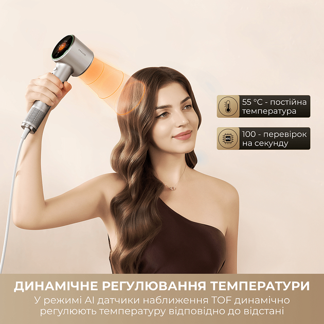 Фен Dreame Grand High-Speed Hair Dryer White (7283496) - зображення 5
