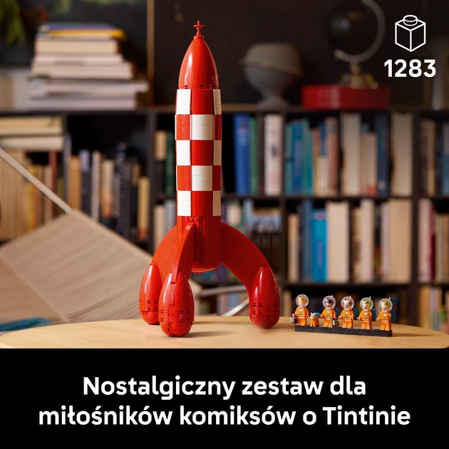 Конструктор LEGO Ideas Місячна ракета Tintin 1283 деталі (21367) - зображення 3