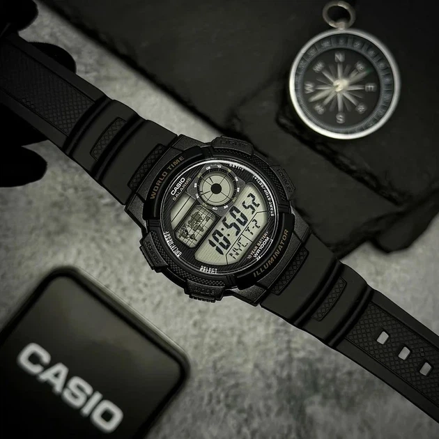 Наручний годинник Casio AE-1000W-1A - изображение 3