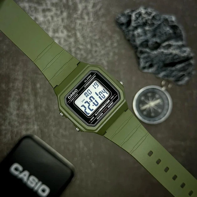 Наручний годинник Casio W-217H-3A - Фото 3 Наручний годинник Casio W-217H-3A - изображение 3