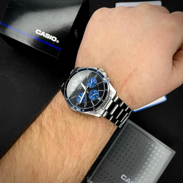 Наручний годинник Casio MTP-1374D-2A - изображение 7