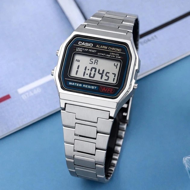 Наручний годинник Casio A158WA-1D - Фото 4 Наручний годинник Casio A158WA-1D - изображение 4