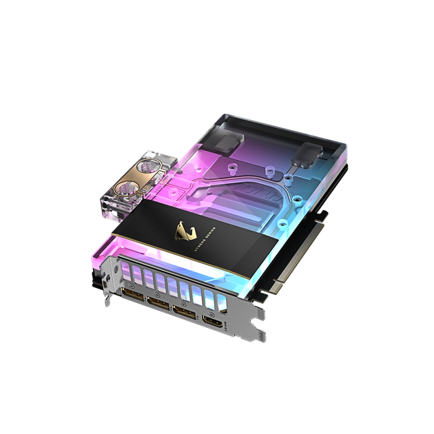 Видеокарта RTX 5080 16GB GDDR7 Aorus Xtreme Waterforce WB Gigabyte (GV-N5080AORUSX WB-16GD) - изображение 4