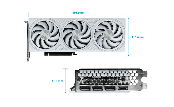 Видеокарта RTX 5070 12GB GDDR7 White OC Palit (NE75070U19K9-GB2050W) - изображение 8