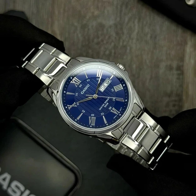 Наручний годинник Casio MTP-1384D-2A - Фото 3 Наручний годинник Casio MTP-1384D-2A - изображение 3
