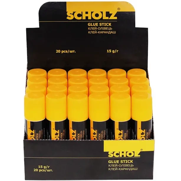 Клей-олівець SCHOLZ 15 г PVA 4604 (04120360) - Фото 3 Клей-олівець SCHOLZ 15 г PVA 4604 (04120360) - изображение 3