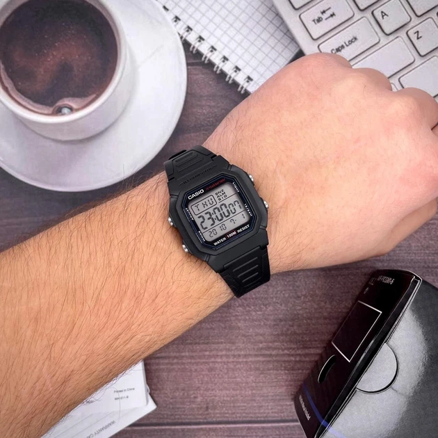 Наручний годинник Casio W-800H-1A - изображение 9