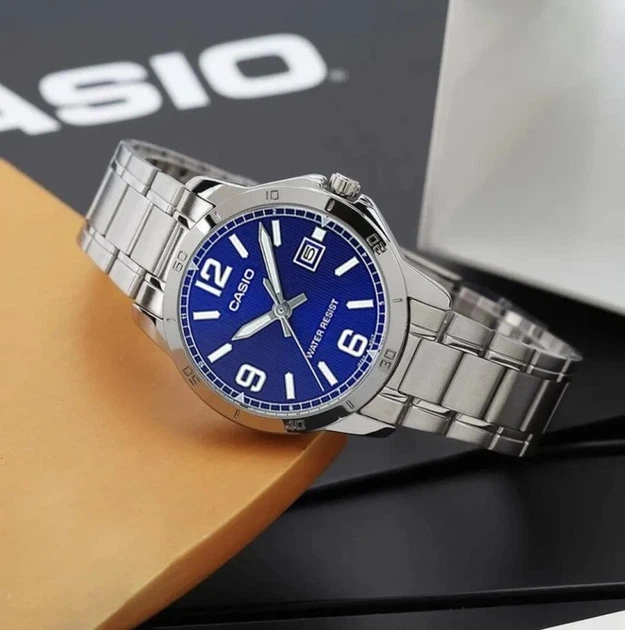 Наручний годинник Casio MTP-V004D-2B - изображение 2