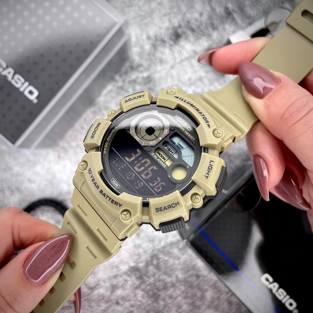 Наручний годинник Casio WS-1500H-5B - изображение 2