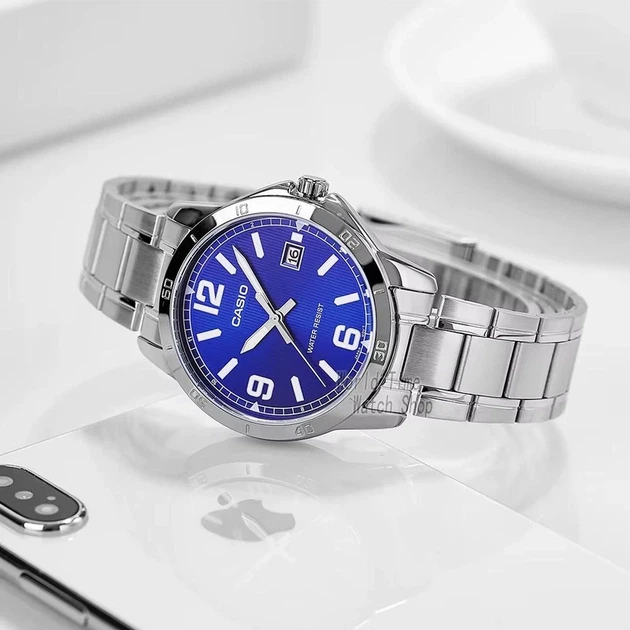 Наручний годинник Casio MTP-V004D-2B - изображение 5