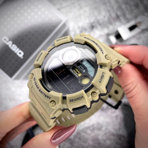 Наручний годинник Casio WS-1500H-5B - изображение 5