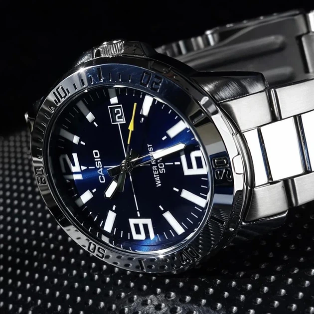 Наручний годинник Casio MTP-VD01D-2B - изображение 4