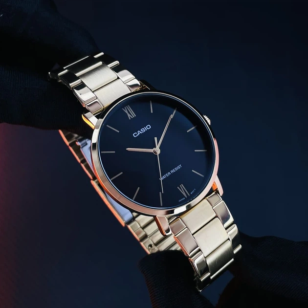 Наручний годинник Casio MTP-VT01G-1B - Фото 2 Наручний годинник Casio MTP-VT01G-1B - изображение 2