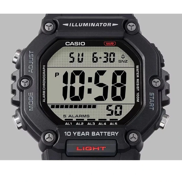 Наручний годинник Casio AE-1600H-1A - изображение 7