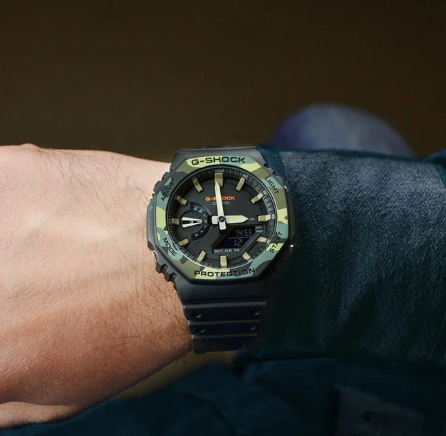 Наручний годинник Casio GA-2100SU-1A - изображение 2