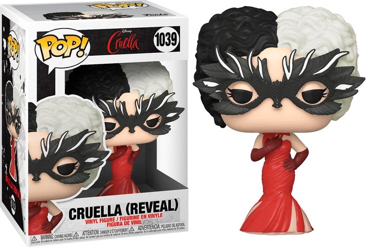 Фігурка Funko Pop! Disney Cruella 1039 Cruella Reveal 54467 (889698544672) - зображення 3