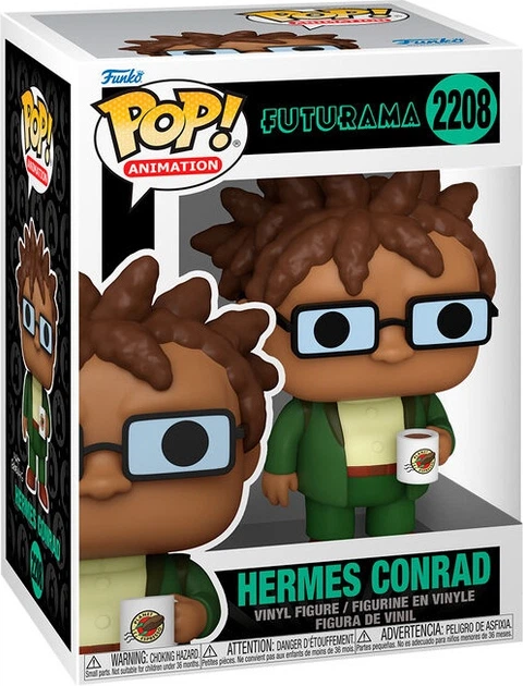 Figurka Funko Pop! Futurama 2208 Hermes Conrad 90427 (889698904278) - Zdjęcie 1 Figurka Funko Pop! Futurama 2208 Hermes Conrad 90427 (889698904278) - obraz 1