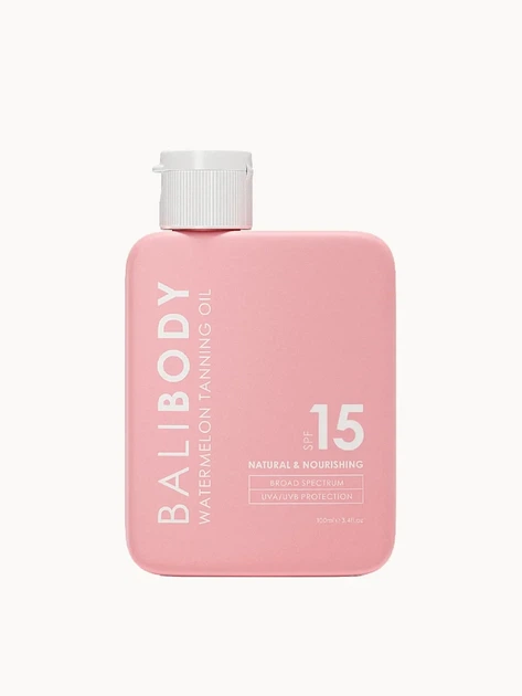 Масло для загара Bali Body Watermelon Tanning Oil SPF15 100 ml - изображение 2
