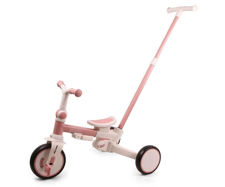 Детский 3-колесный велосипед Milly Mally Zippy 5 в 1 Pink 6380, 5907090700443 - изображение 5