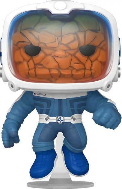 Figurka Funko Pop! Marvel Fantastic Four: First Steps 1523 The Thing in Space Suit Bobble-Head 85360 (889698853606) - obraz 2