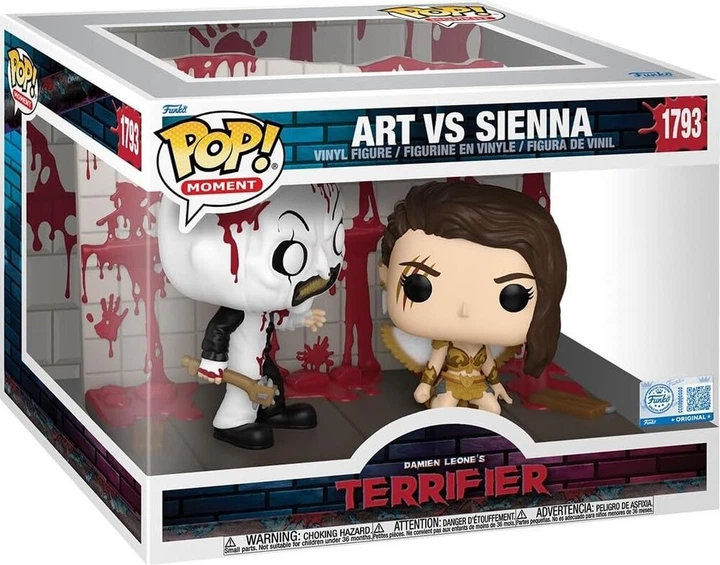 Figurka Funko Pop! Moment Terrifier 1793 Art vs Sienna Exclusive 87203 (889698872034) - Zdjęcie 1 Figurka Funko Pop! Moment Terrifier 1793 Art vs Sienna Exclusive 87203 (889698872034) - obraz 1