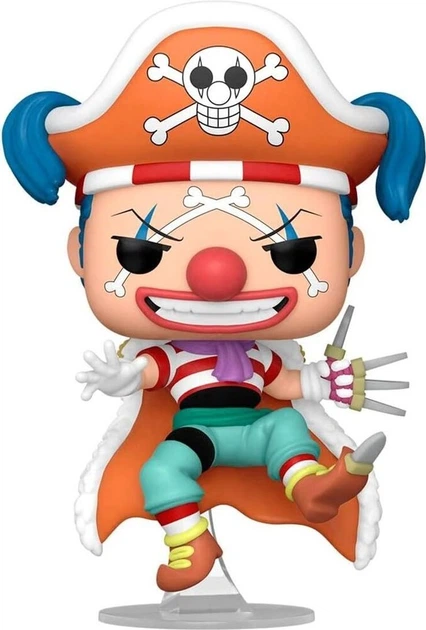 Figurka Funko Pop! One Piece 1276 Buggy the Clown Exclusive 66428 (889698664288) - obraz 2