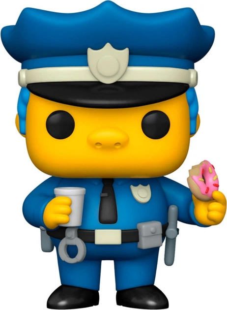 Figurka Funko Pop! The Simpsons 899 Chief Wiggum 52946 (889698529464) - Zdjęcie 2 Figurka Funko Pop! The Simpsons 899 Chief Wiggum 52946 (889698529464) - obraz 2