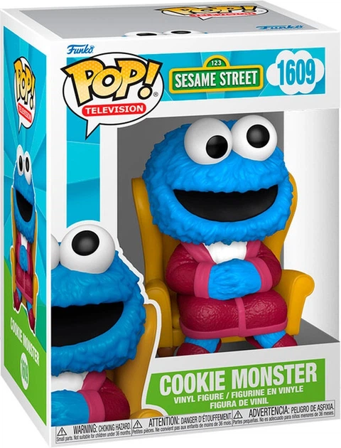 Figurka Funko Pop! Sesame Street 1609 Cookie Monster 80142 (889698801423) - Zdjęcie 1 Figurka Funko Pop! Sesame Street 1609 Cookie Monster 80142 (889698801423) - obraz 1